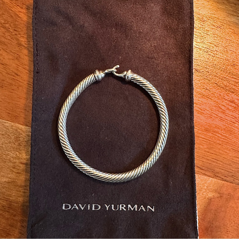 David Yurman Buckle Classic Cable Bracelet